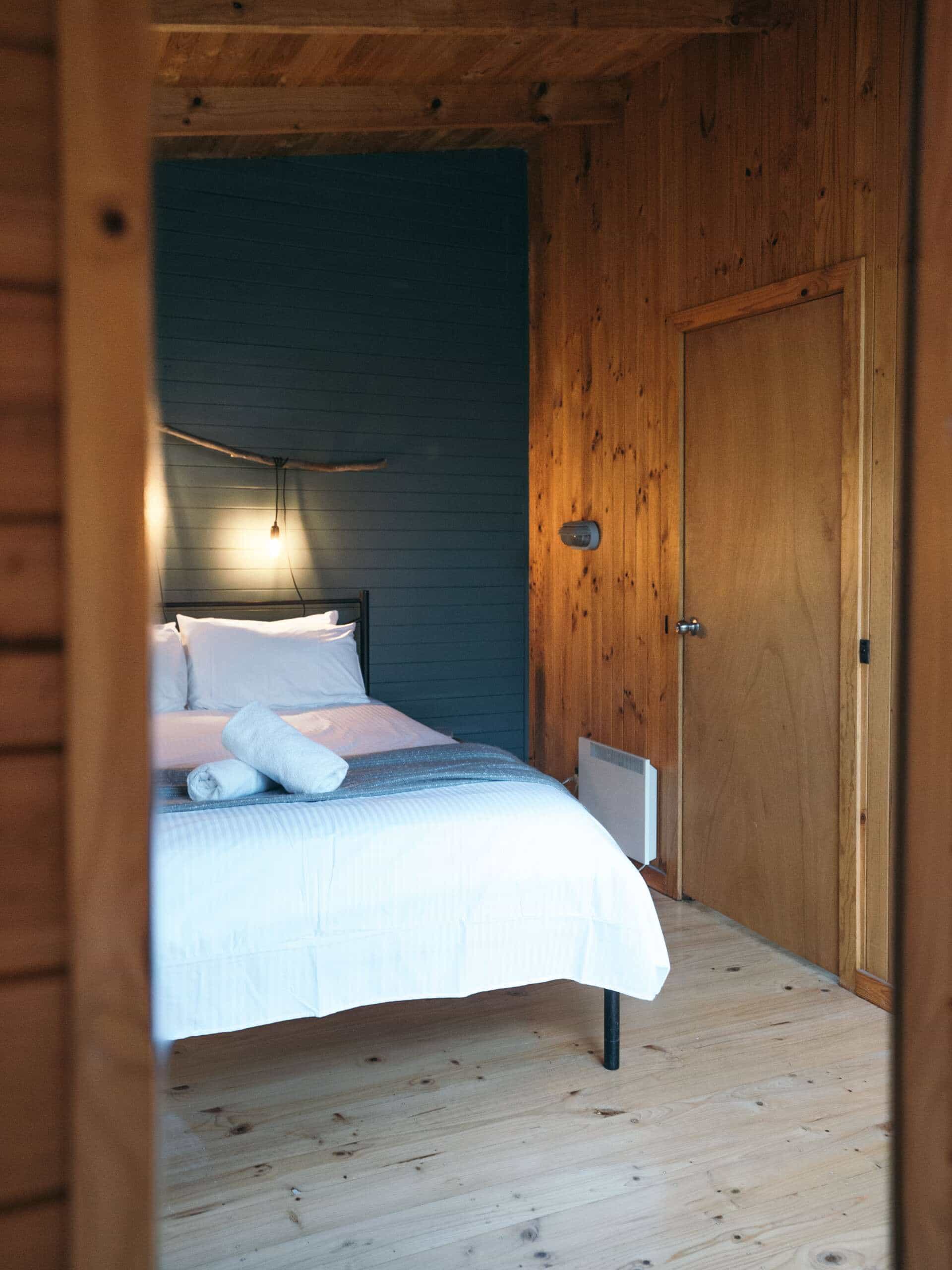 Bedroom at Glenaire Cottages