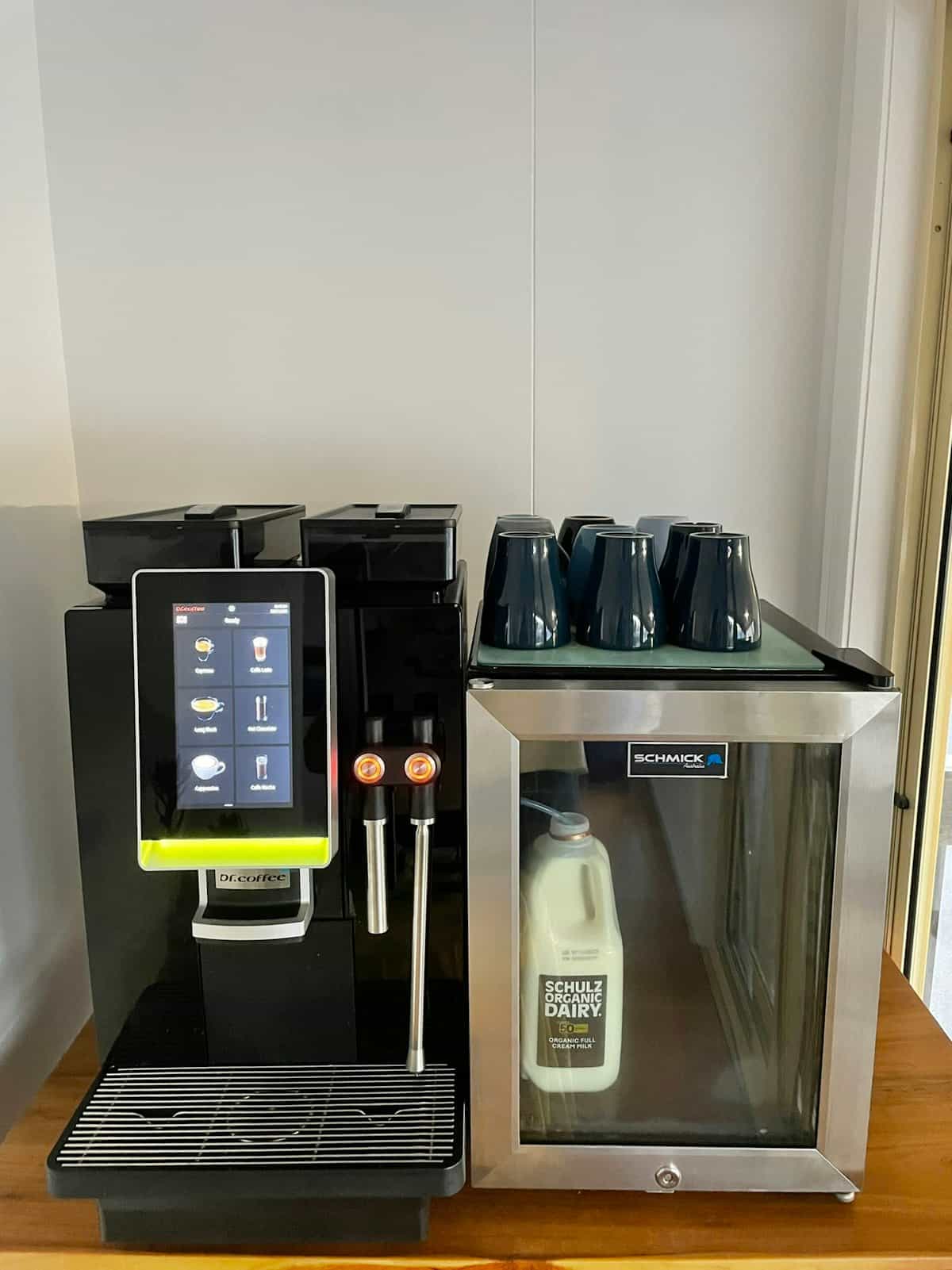 Coffee machine at Portside Motel