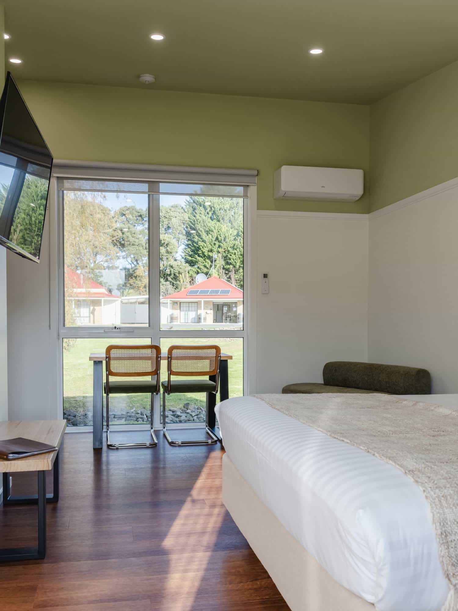 Studio villa bedroom at Amadiya Port Arthur Villas