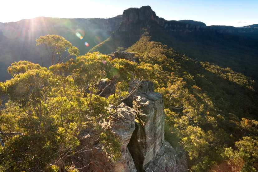 Ruined Castle in the Jamison Valley