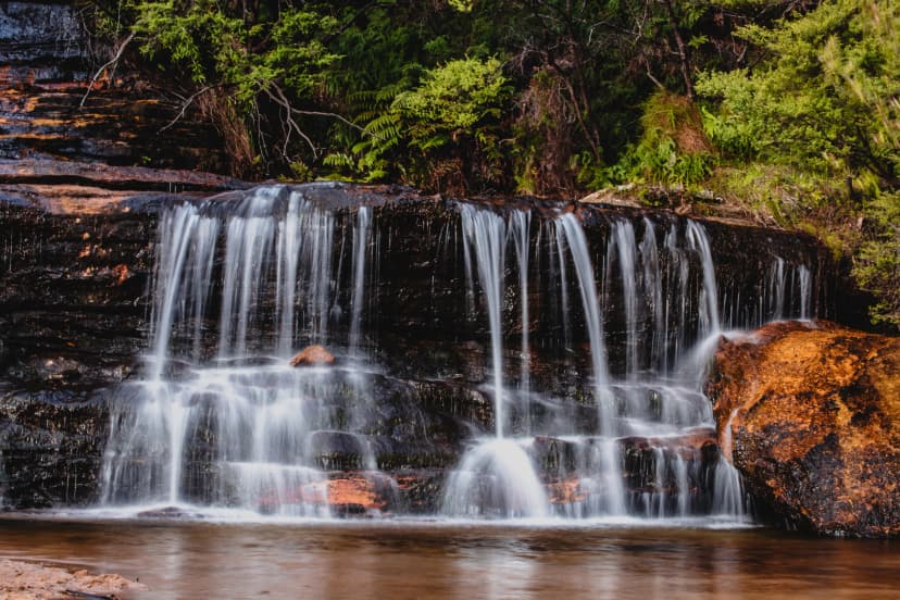 Wentworth Falls in the Blue Mountains