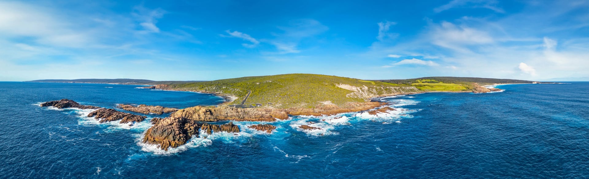 Look down on Canal Rocks, south of Yallingup
