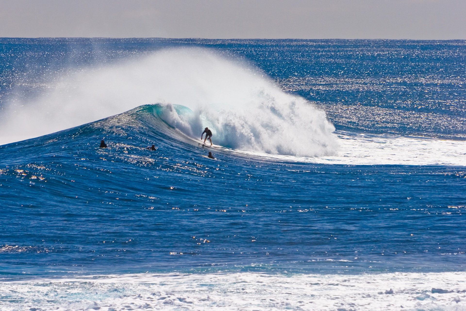 A surfer on the Yallingup break