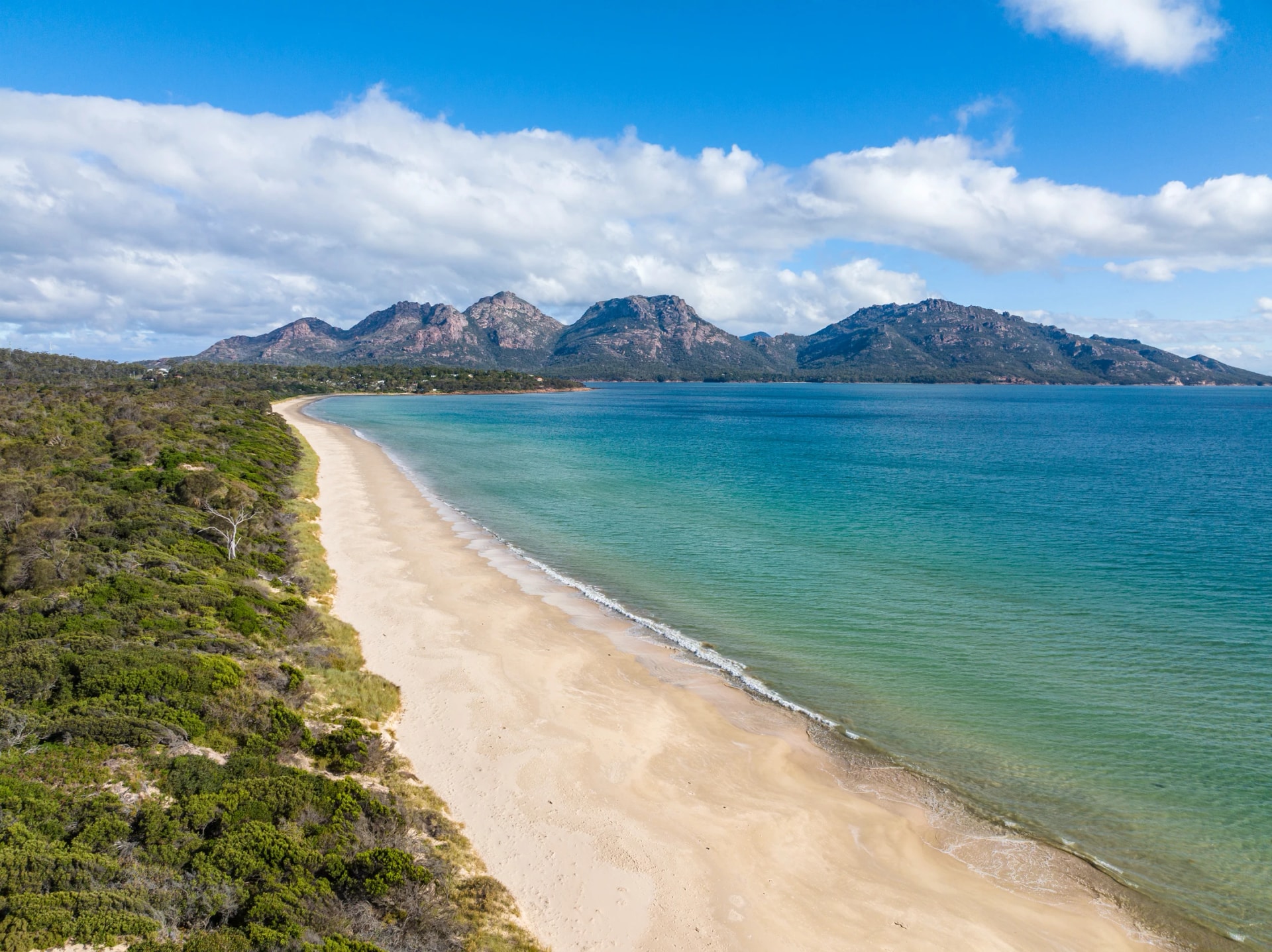 Muirs Beach and the Hazards at Coles Bay