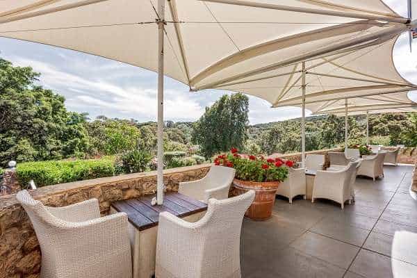 Caves House Hotel terrace view