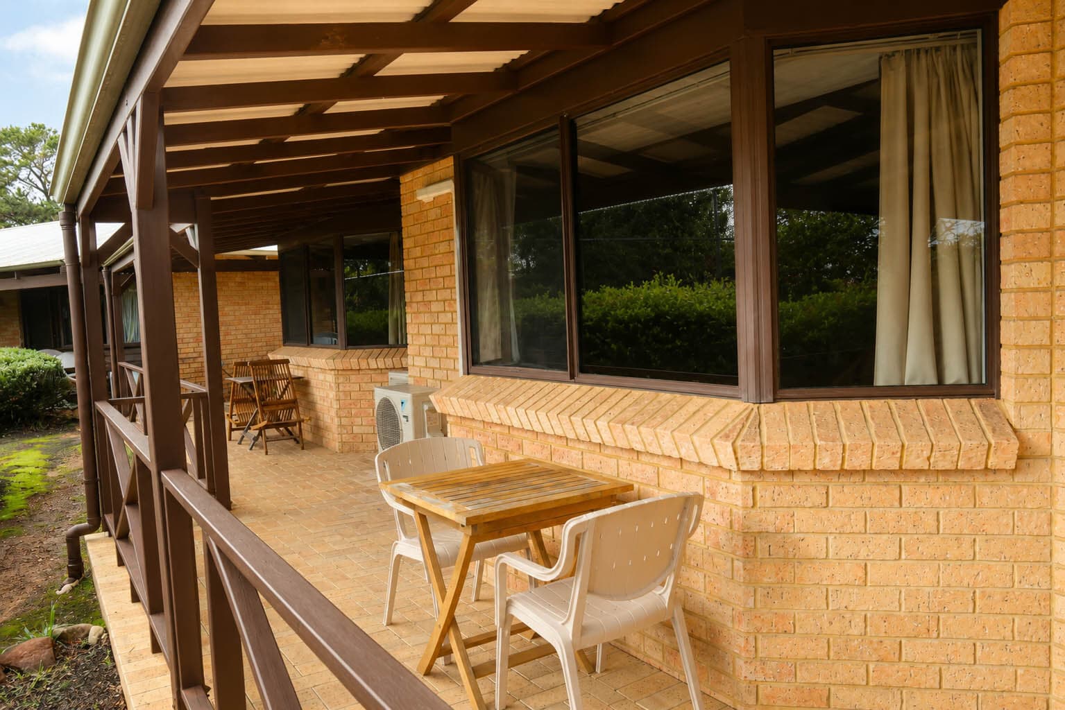 Margaret River Motel veranda